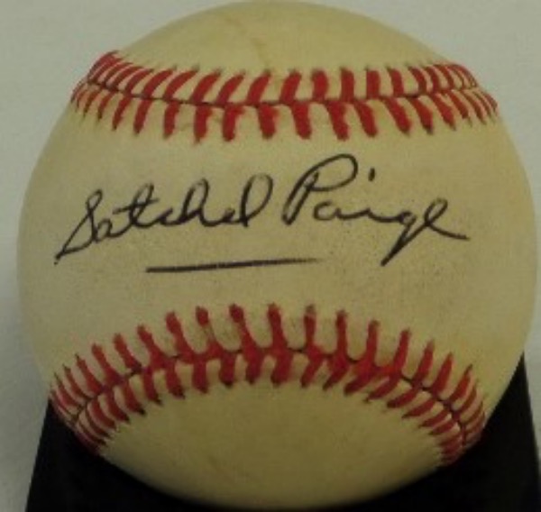 This official NL ball has Chub Feeney as the Commish from 1972 or so, and comes black ink, sweet spot signed by the late HOF fireballer. The ball itself is a cleanish Ex/Mt+ or so, and the HOF signature is an honest 8.5 or better. Add in the numbered PSA/DNA hologram, and value is 3 grand. 