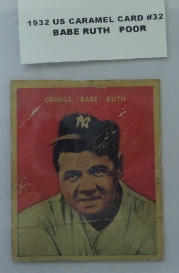 Coach S Corner 1932 US Caramel Babe Ruth Baseball Card 32