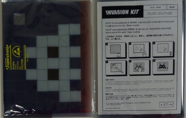 This original ceramic tile mosaic depicts an INVADER from the classic Space invaders and was done by this French artist named Franck Slama or INVADER!  Comes numbered for authenticity purposes and his works routinely sell over 10k easily. #43/150 and titled "HOME" 