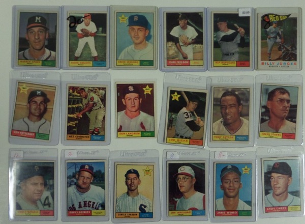 Coach S Corner 30 1961 Topps Baseball Cards With Warren Spahn 200