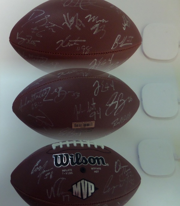 This mint official Wilson NFL ball comes signed by ALL of the best players on this Championship squad. All have signed in silver and IN PERSON obtained by my consignor! Included are HURTS, SAQUON, SIRIANNI, AJ BROWN, D.SMITH, D.GOEDERT, J.CARTER,L.JOHNSON,K.PICKETT,M.WILLIAMS,J.SWEAT,D.SLAY,Q.MITCHELL,C.DEJEAN,ETC..! Amazing offering that retails well into the thousands and a must for the Philly collector. 